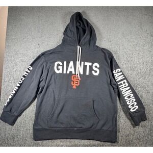 San Francisco Giants Hoodie XXL G-III Sports Carl Banks SF Logo Black Pullover‎